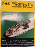 Me 410B - interior set for Revell/Monogram