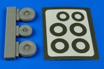 Cessna A-37 wheels & paint masks 1:48