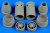 F/A-18E Super Hornet exhaust nozzles - closed position 1:48