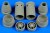 F/A-18E Super Hornet exhaust nozzles - closed position 1:48