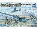German Tactical Assault Glider DFS 230 B-1 w/Fallschirmjäger (4 Figures) 1:35