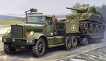 M19 U.S. Army Tank Transporter Soft Top Cab (Ex Merit) 1:35