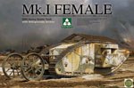 Mk.I Female w/ Anti-Grenade Screen - WWI Heavy Battle Tank 1:35