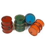 Civilian Fuel Drums (4pcs.) 1:35
