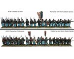 Plastic American Civil War Infantry ( box of 36 figures) 28mm