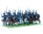 Plastic French Napoleonic Hussar box set (14 hussars) 28mm