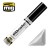 SILVER Oil paint with fine brush applicator
