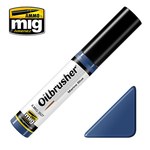 MARINE BLUE Oil paint with fine brush applicator.