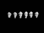German WWII head set 2. In officers caps 1:35