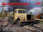 KHD S3000/SS M Maultier, WWII German Semi-Tracked Truck 1:35