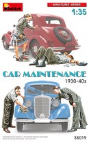 CAR MAINTENANCE 1930-40s 1:35