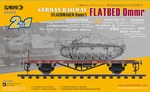 German Railway Flatbed Ommr (Flachwagen Ommr) 1:35