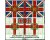 32nd Regt 'Cornwall'(2 flags + finials) 28mm