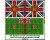 45th Regt 'Nottinghamshire' (2 flags + finials) 28mm