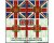 74th Regt 'East Middlesex' (2 flags + finials) 28mm