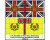 77th Regt (2 flags + finials) 28mm