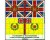 91st  Regt 'Highland ' (2 flags + finials) 28mm
