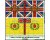 92nd Regt 'Gordon Highlanders' carried at Waterloo (2 flags + finials) 28mm