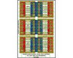 French Napoleonic 1812 Pattern Flag 7th, 12th & 21st  Regiments 28mm