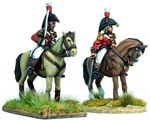 British Peninsular War Colonels (x2) and Foot Pioneer 28mm