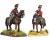 British Waterloo Colonels (x2) and Foot Pioneer 28mm