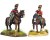British Waterloo Colonels (x2) and Foot Pioneer 28mm