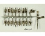 British Light Battalion Heads and Arms (45 teste, 6 braccia) 28mm