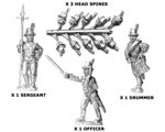 British Marine Heads and Command Figures 28mm
