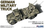 German Military Truck w/Antiaircraft Gun