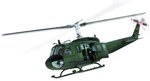 UNIMAX - US UH-1D Huey (Vietnam 1968) Assembled Diecast Model Helicopter