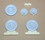 Autoblinda AB.41 Wheels Set 1:35