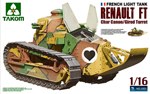 French Light Tank - Renault FT - Char Canon / Girod Turret 1:16
