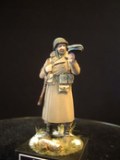 The Souvenir Hunters II Standing US GI in greatcoat WWII