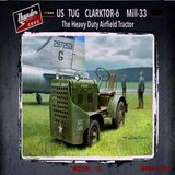 Thunder Model 32001 US Tug Clarktor-6 Mill-33 - The Heavy Duty Airfield Tractor 1:32
