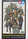 WWII German Infantry On Manuevers 1:48