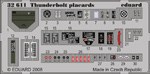 P - 47D Placards S.A. 1:32