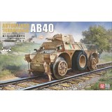 LANMO Model MM35011 Italian AB 40 Autoblinda Ferroviaria 1:35