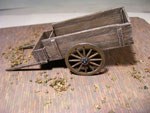 Diorama - Hand Cart incl. a decal, chain and copper eyelets