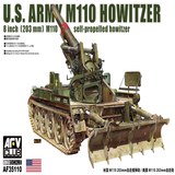 AFVClub 35110 U.S. Army M110 howitzer 8 inch (203mm) M110 self propelled howitzer 1:35