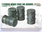WWII German 200L Oil Drums 1/35