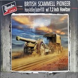 Thunder Model 35212 British Scammell Pioneer Heavy Artillery Tractor R100 with 7.2 Inch Howitzer 1:35