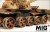 BURN OUT T-55/T62 WHEELS (5 double wheels) 1/35