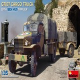 MiniArt 35372 G7107 1,5T 4X4 CARGO TRUCK WITH TRAILER 1:35