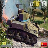 MiniArt 35417 M3 STUART DIESEL. EARLY PRODUCTION 1:35