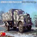 MiniArt 35445 GERMAN 3t CARGO TRUCK 3,6-36S EARLY PROD. PmQ-Type 1:35