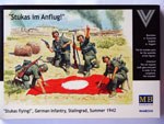 Stukas im Anflug! 4 figs with Japan flag 1/35 
