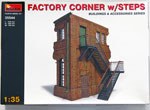 Coin d'usine avec marches 1/35