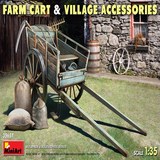 MiniArt 35657 FARM CART & VILLAGE ACCESSORIES 1:35