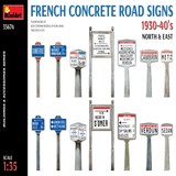 Miniart 35674 French Concrete Road Signs 1930-40’s. North & East 1:35
