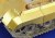 Eduard 35702 - King Tiger Henschel fenders (DRA)